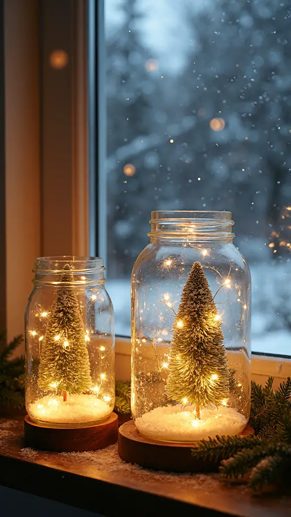 whimsical illuminated winter wonderland displays