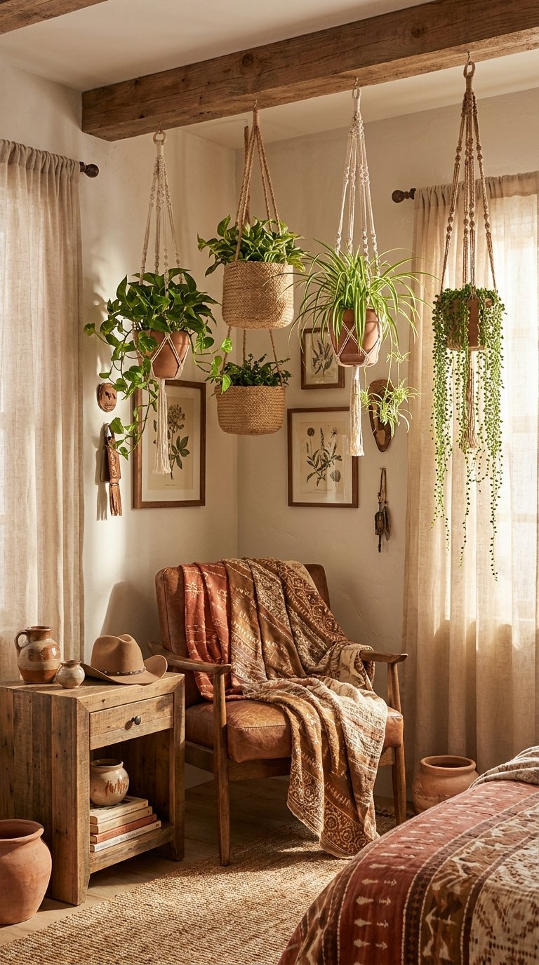 11 Boho Western Bedroom Ideas for Free-Spirited Charm