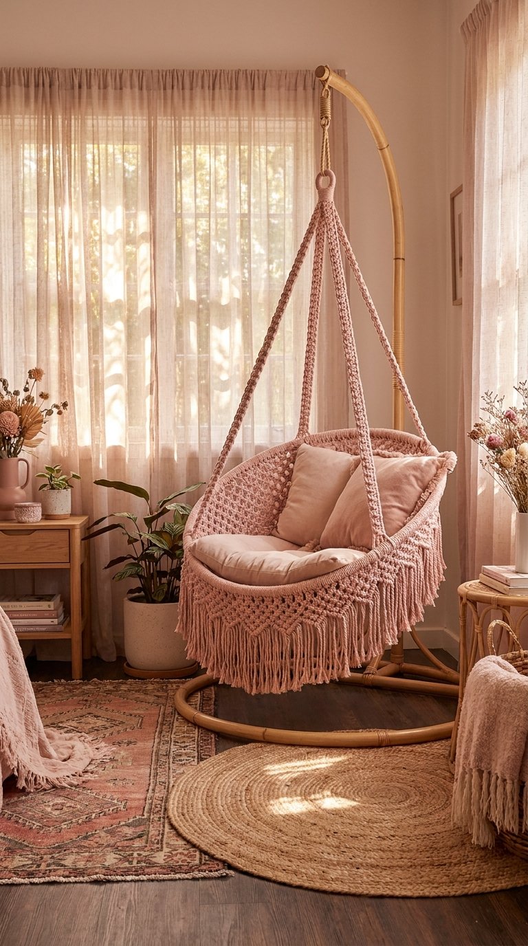 10 Pink Boho Bedroom Ideas for Soft and Playful Style