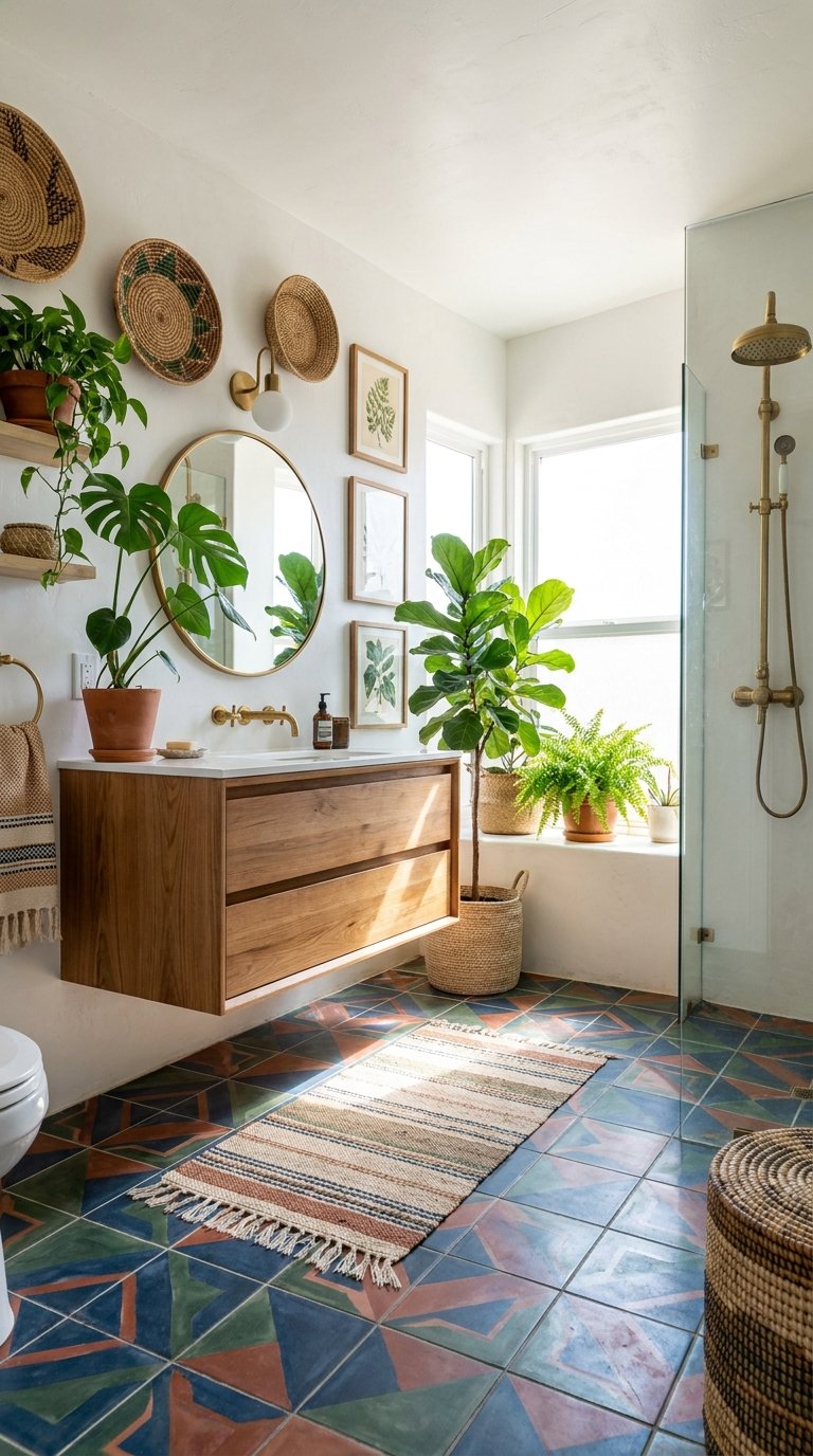 11 Unique Bathroom Flooring Ideas for a Stunning Upgrade