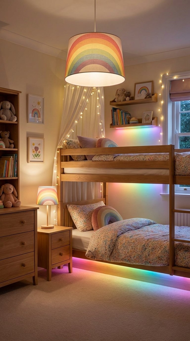 10 Rainbow Bedroom Ideas Kids Will Love