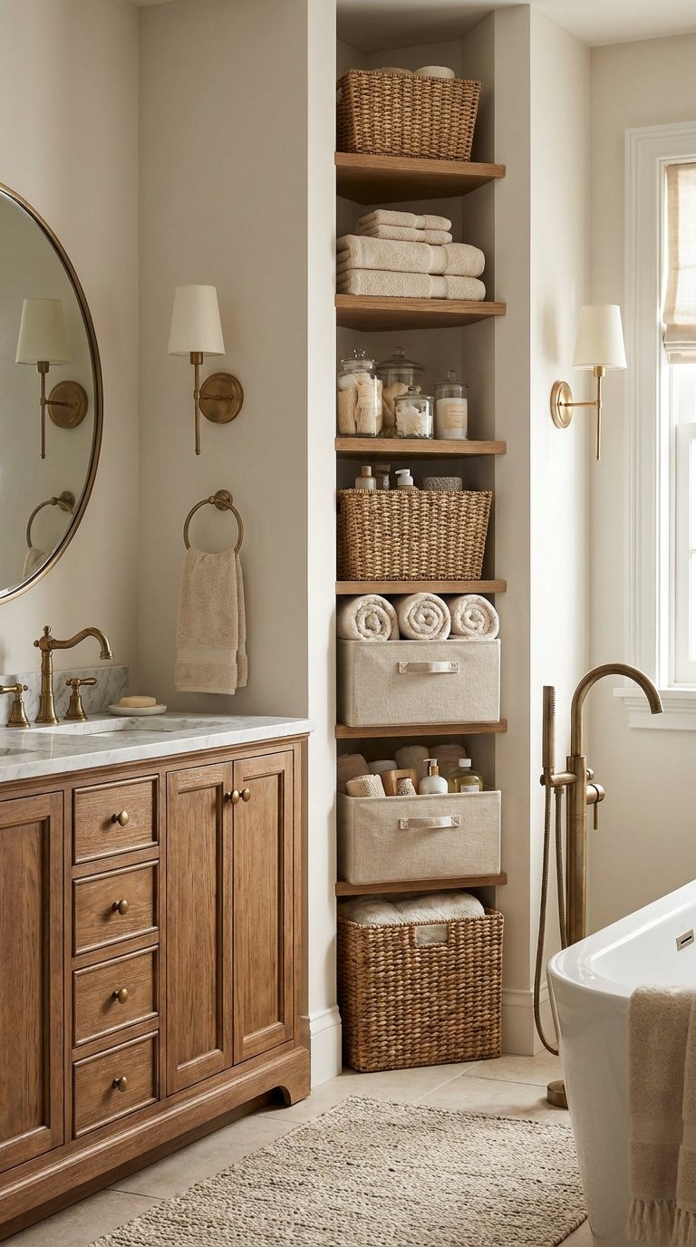 10 Smart Small Bathroom Storage Ideas You’ll Love