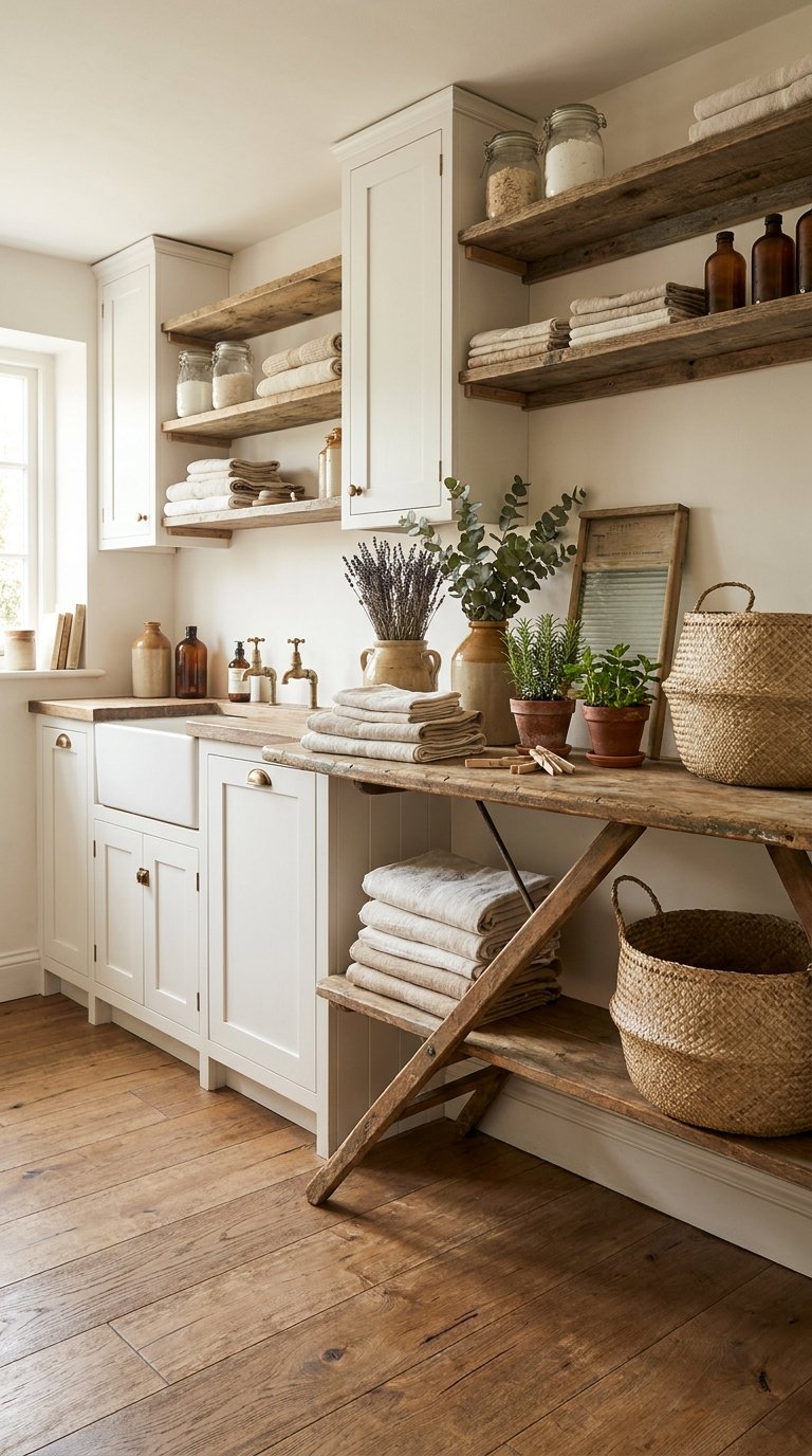 11 Vintage Laundry Room Ideas for Retro Character