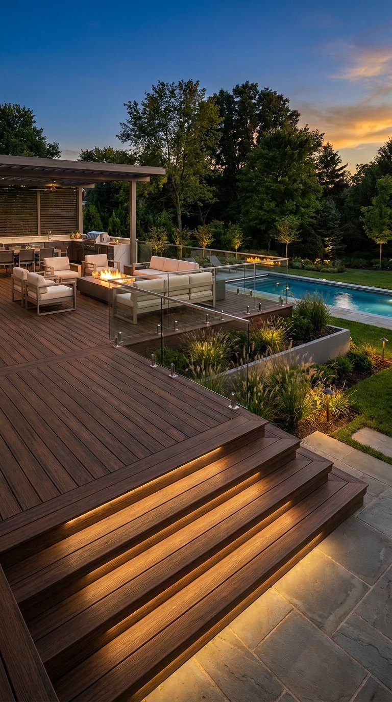 10 Elegant Patio Steps Ideas for Elegant Outdoor Entryways