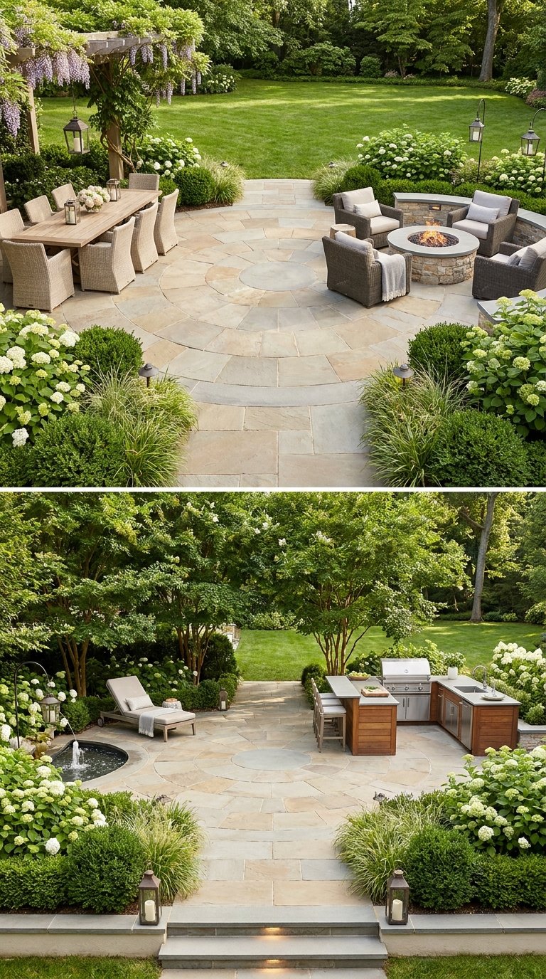 10 Shaped Patio Landscaping Ideas That Shape Your Space