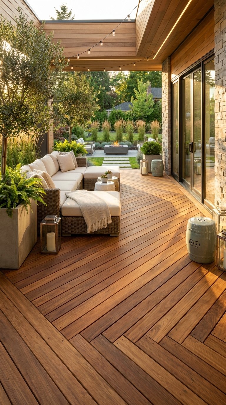 10 Warm Wood Patio Ideas for Warm Natural Vibes