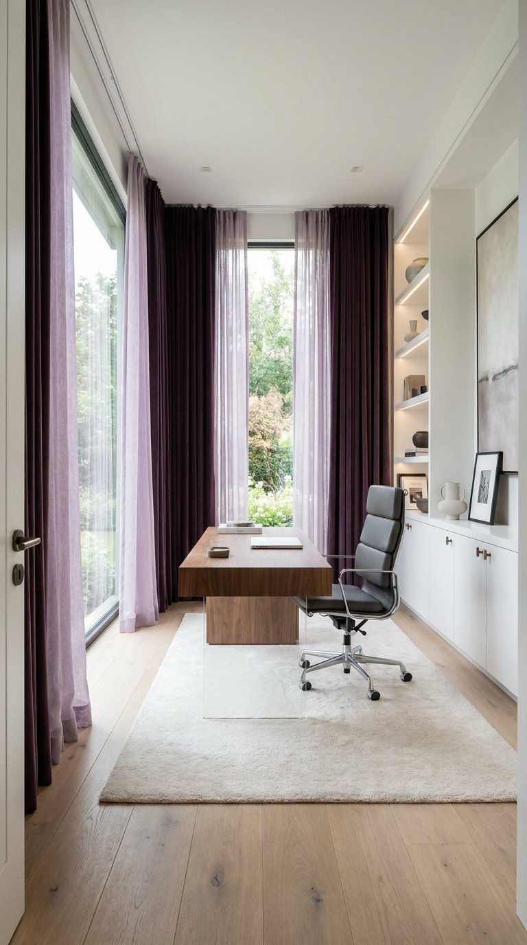10 Purple Home Office Ideas That Add Personality and Flair