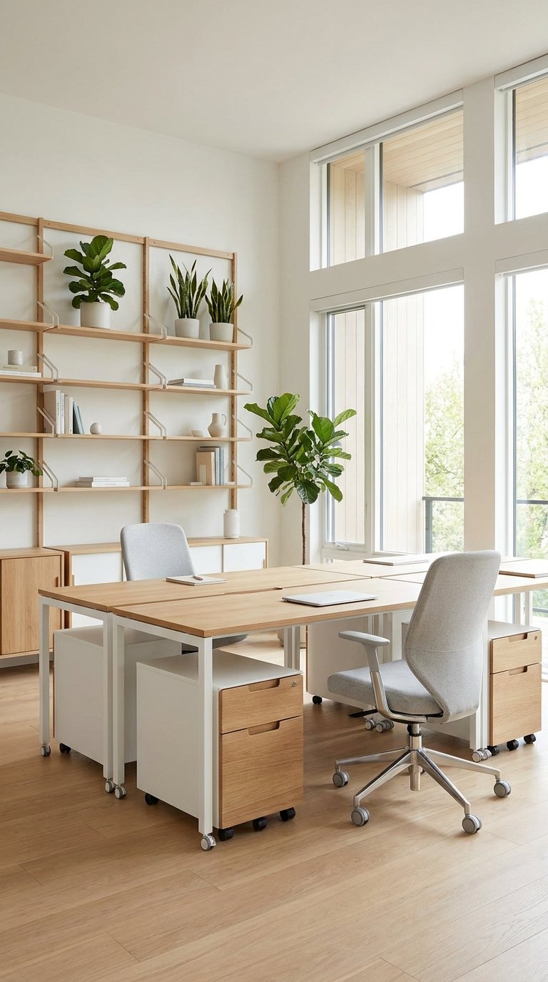 10 Two Person Home Office Ideas for Perfect Teamwork