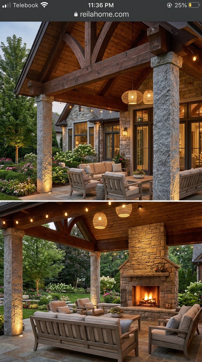 11 Covered Patio Ideas for All-Weather Comfort