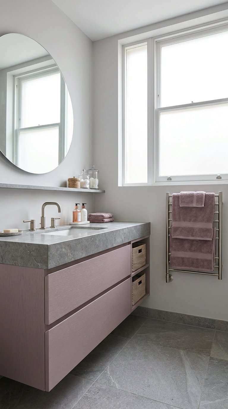 10 Pretty Small Pink Bathroom Ideas for a Soft Feminine Touch