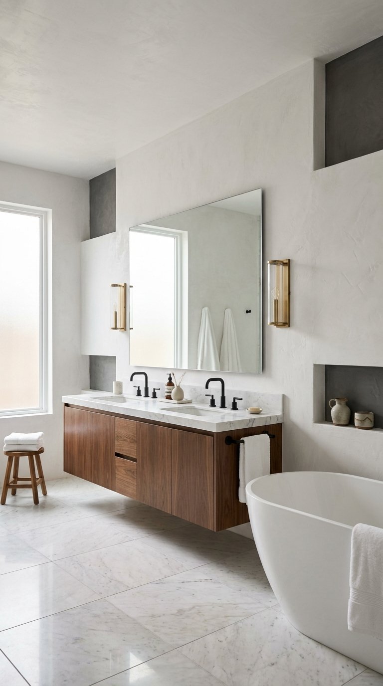 10 Timeless Black and White Bathroom Ideas That Always Impress