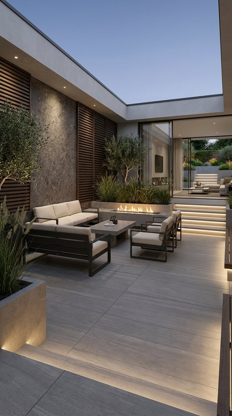 11 High-End Porcelain Patio Ideas for a High-End Outdoor Look