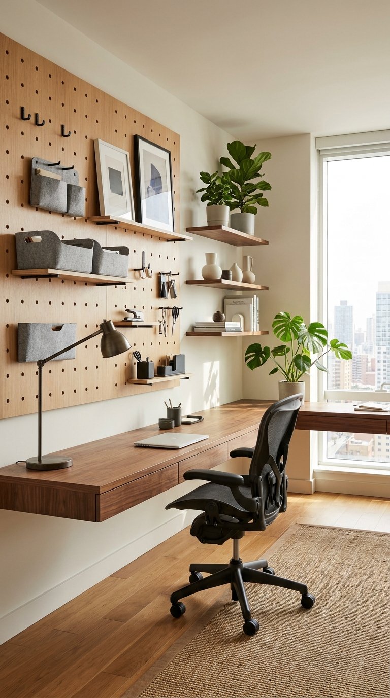 12 Apartment Home Office Ideas for Compact City Living