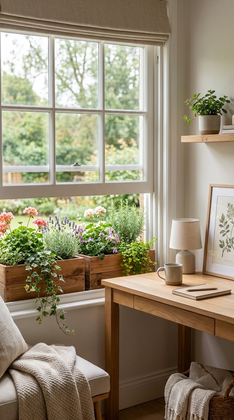12 Home Office Window Ideas That Brighten Your Workspace