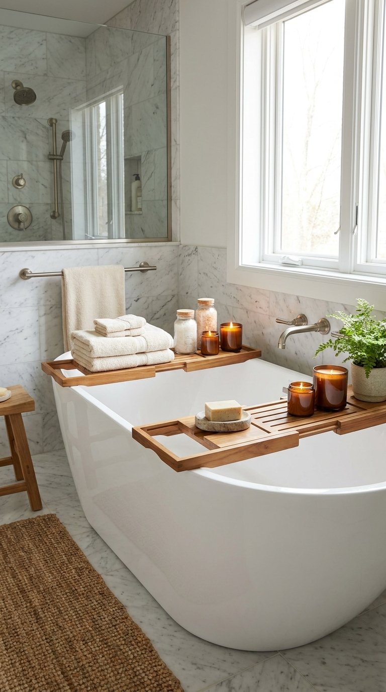 12 Functional Small Bathroom Shelf Ideas to Maximize Storage