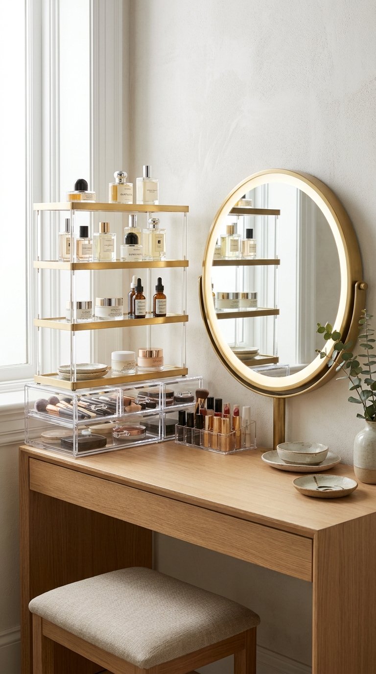 12 Small Vanity Ideas for Bedrooms That Save Space