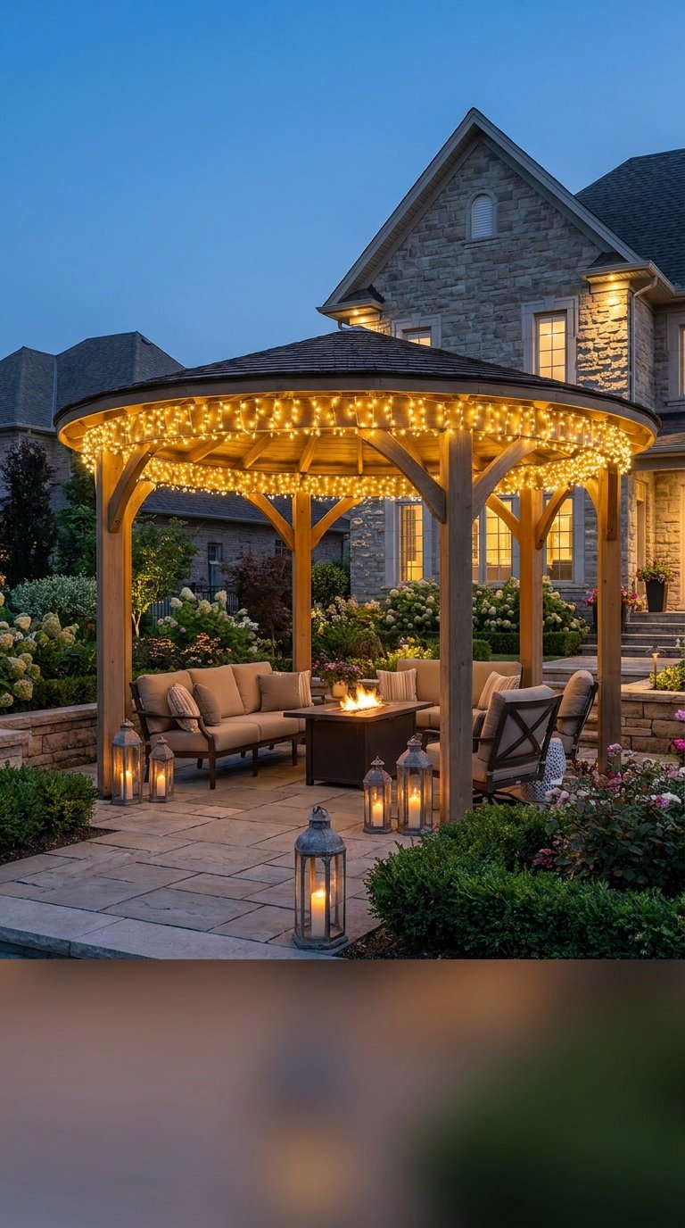 10 Cozy Patio String Lights Ideas for Cozy Evenings