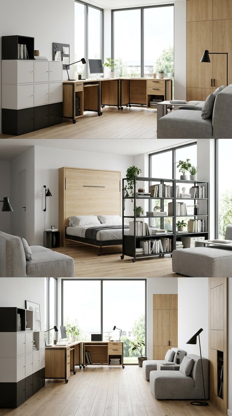 10 Smart Home Office With Bed Ideas for Multifunctional Spaces