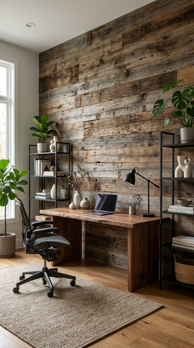 10 Creative Home Office Accent Wall Ideas That Pop