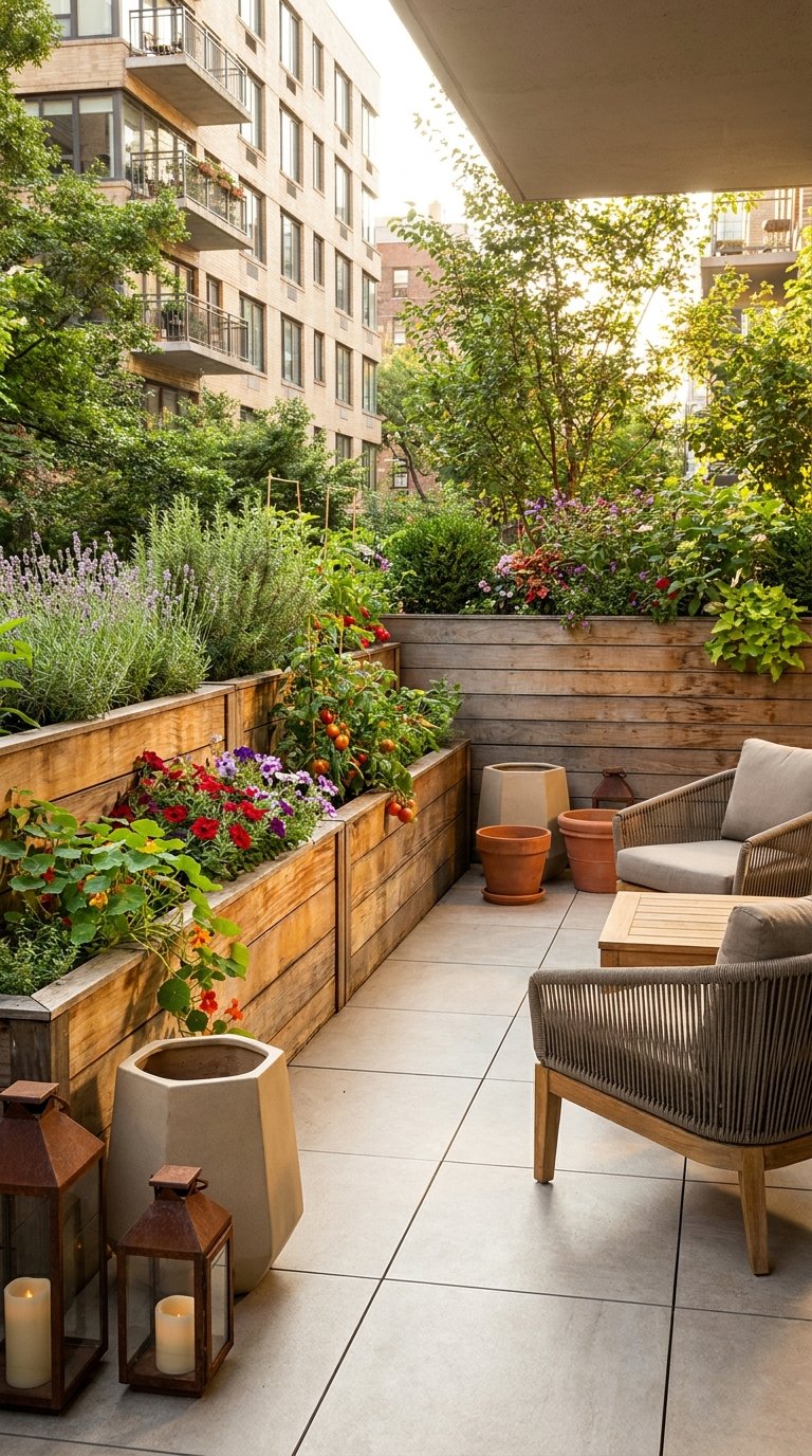 10 Green Patio Garden Apartment Ideas for Urban Greenery