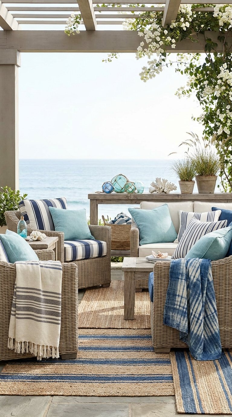 10 Breezy Coastal Patio Ideas for Relaxed Breezy Vibes