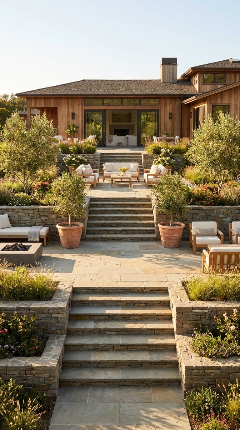 10 Safe Patio Stairs Ideas for Style and Safety