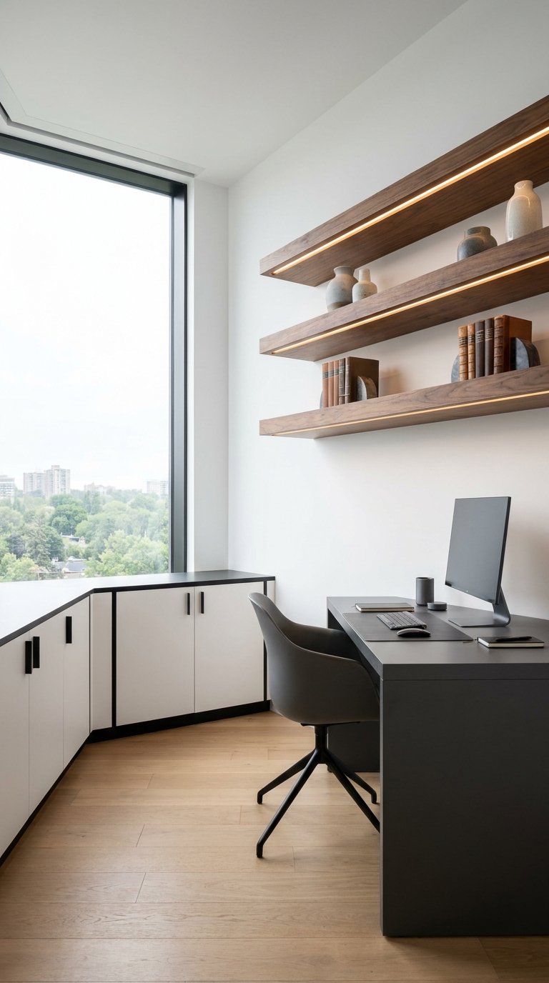 10 Creative Home Office Shelf Ideas for Style and Storage