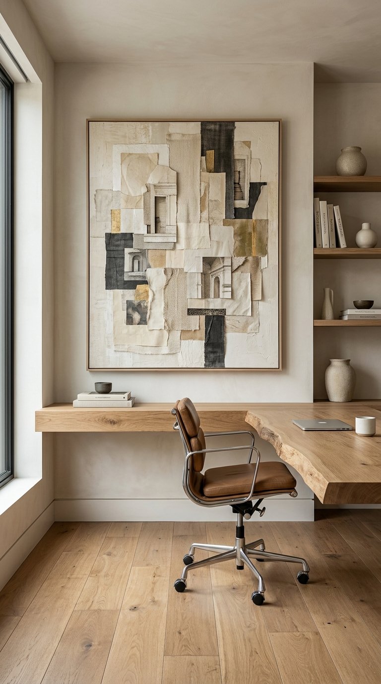 12 Modern Home Office Art Ideas That Inspire Creativity