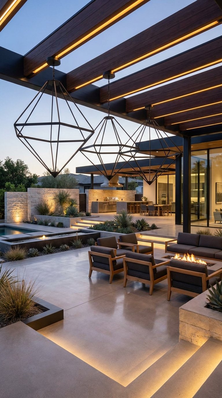 11 Magical Hanging Patio Lights Ideas for Magical Nights