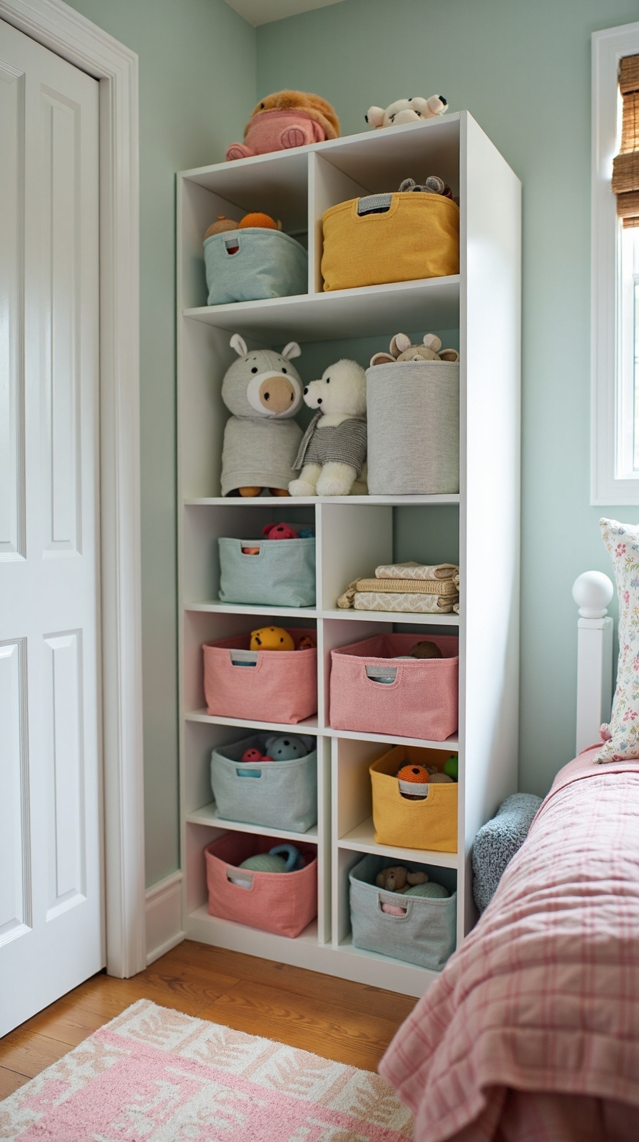 accessible customizable organized independent toy storage