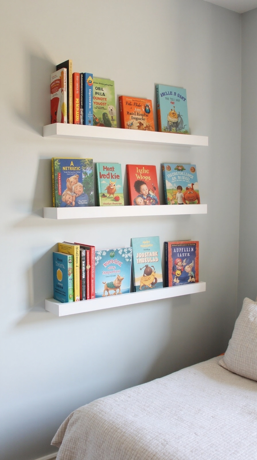 accessible versatile space saving personalized book storage