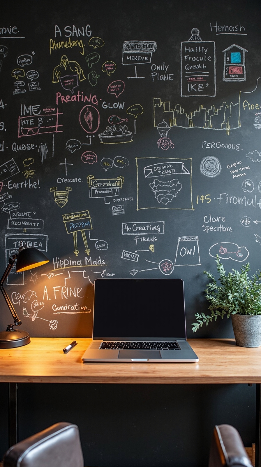 adaptable creative brainstorming wall canvas