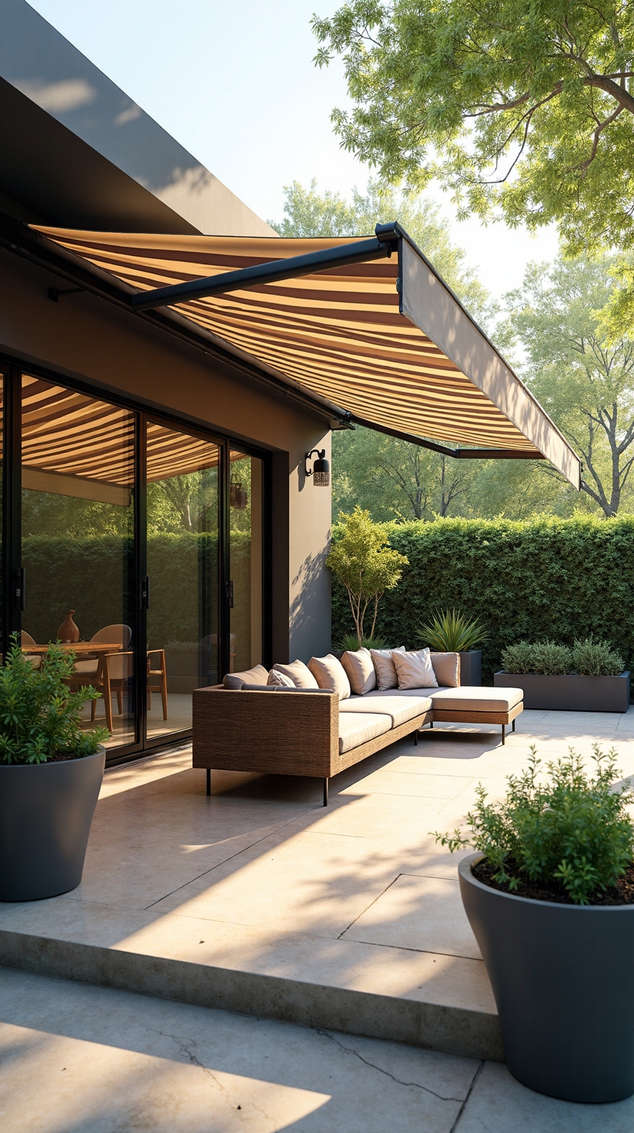 adaptable customizable weather resistant outdoor shade