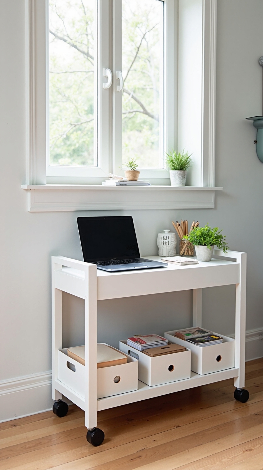 adaptable portable organized multifunctional office