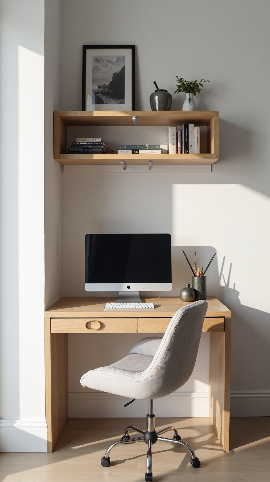 adaptable space saving custom murphy desk