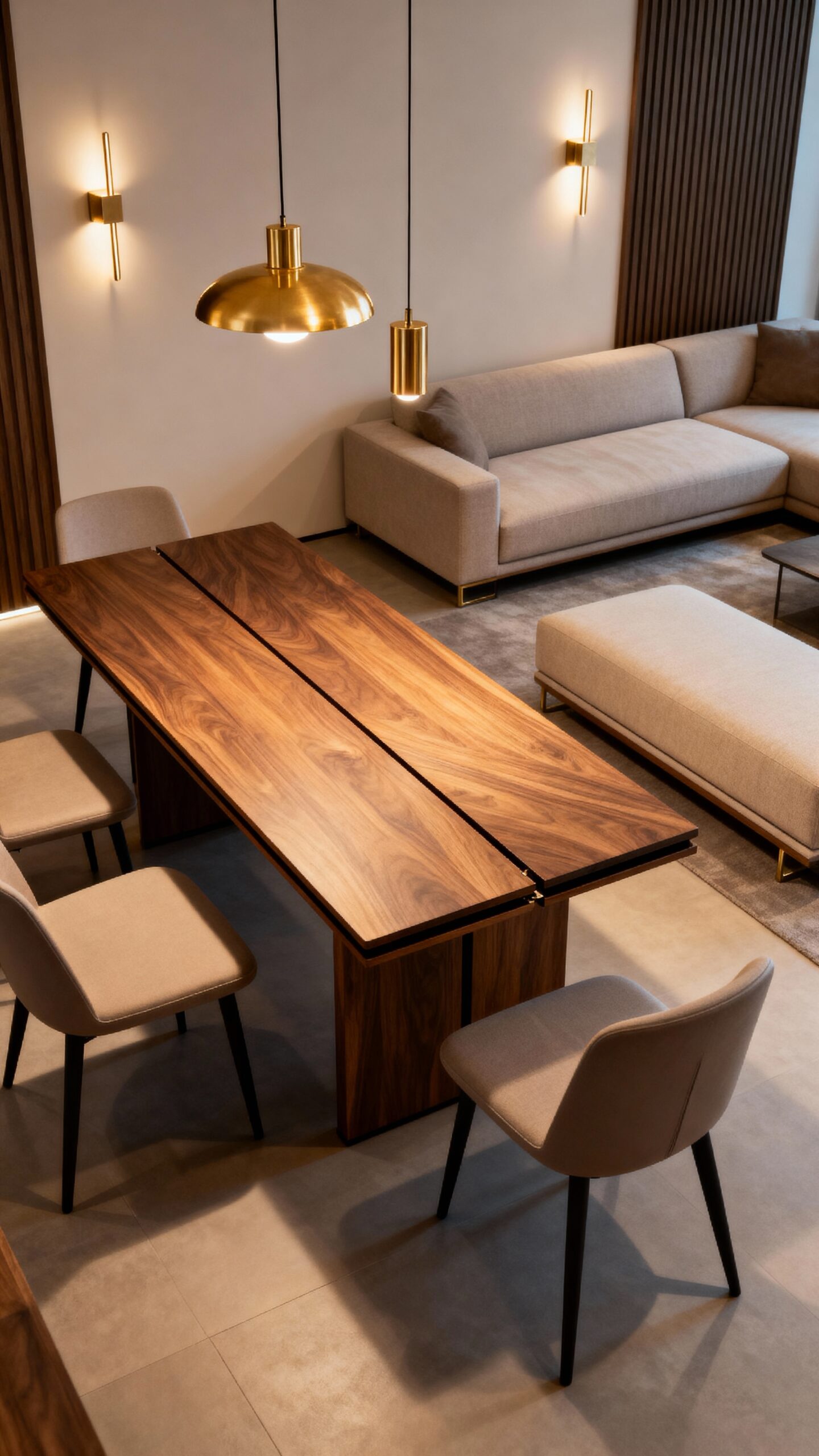 adaptable space saving multifunctional dining solutions