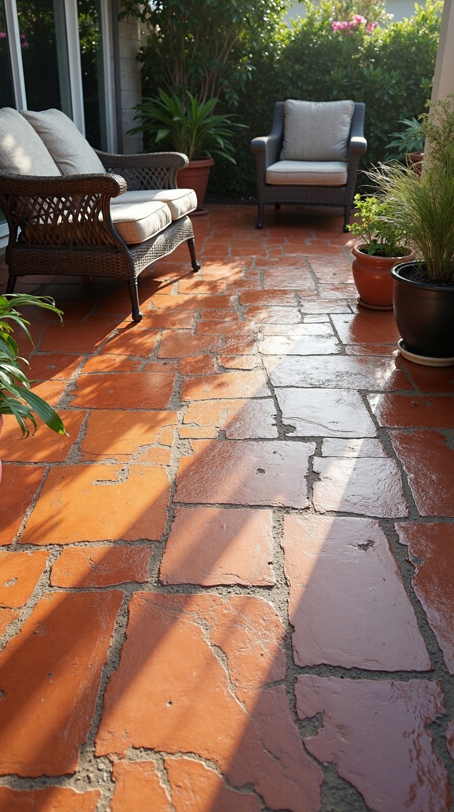 affordable concrete stain makeover techniques