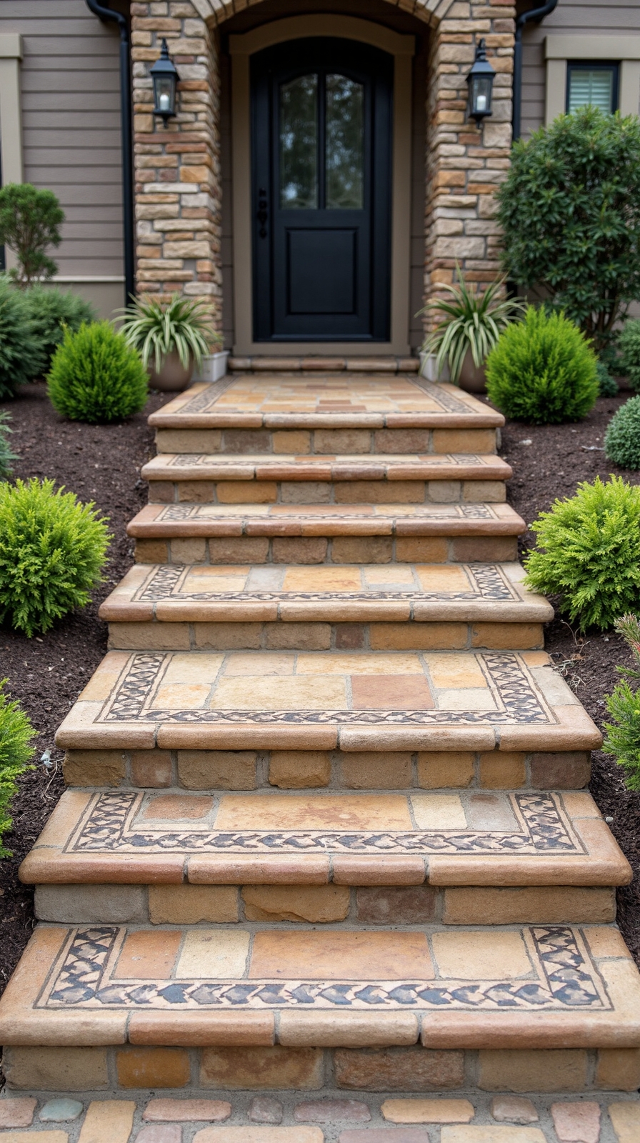 affordable custom concrete step designs