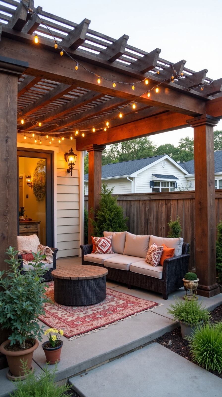 affordable rustic customizable outdoor sanctuary