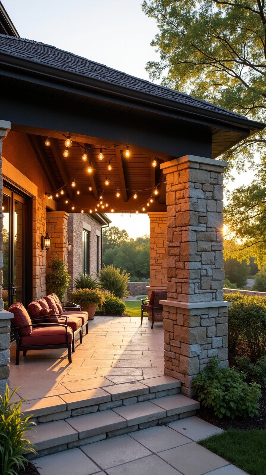 all weather covered patio comfort