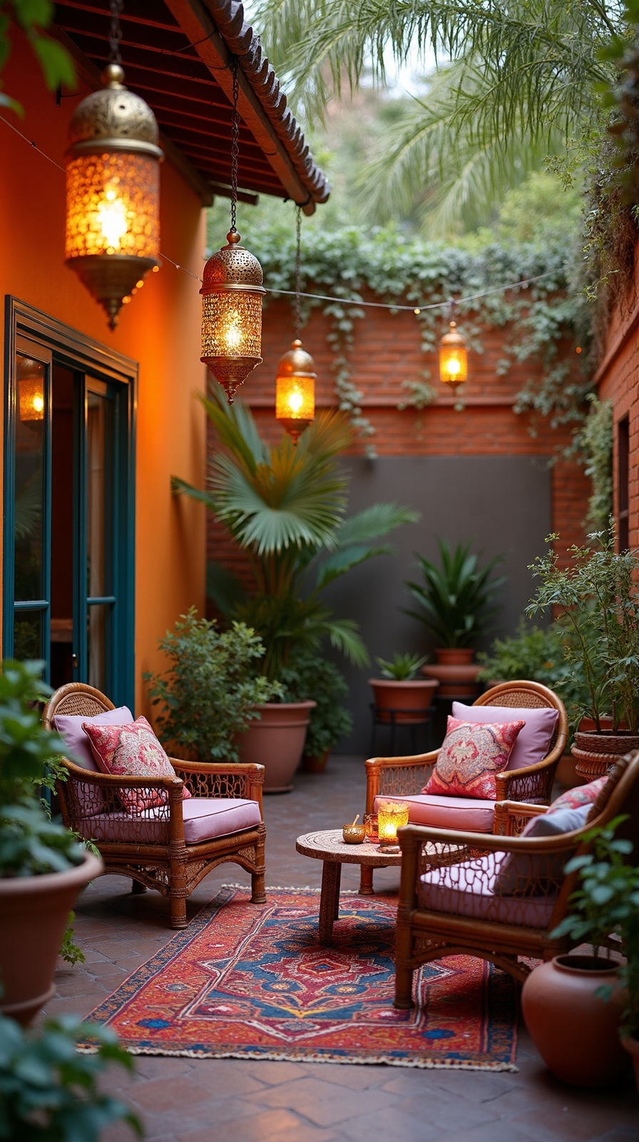 ambient enchanting dramatic captivating moroccan lanterns