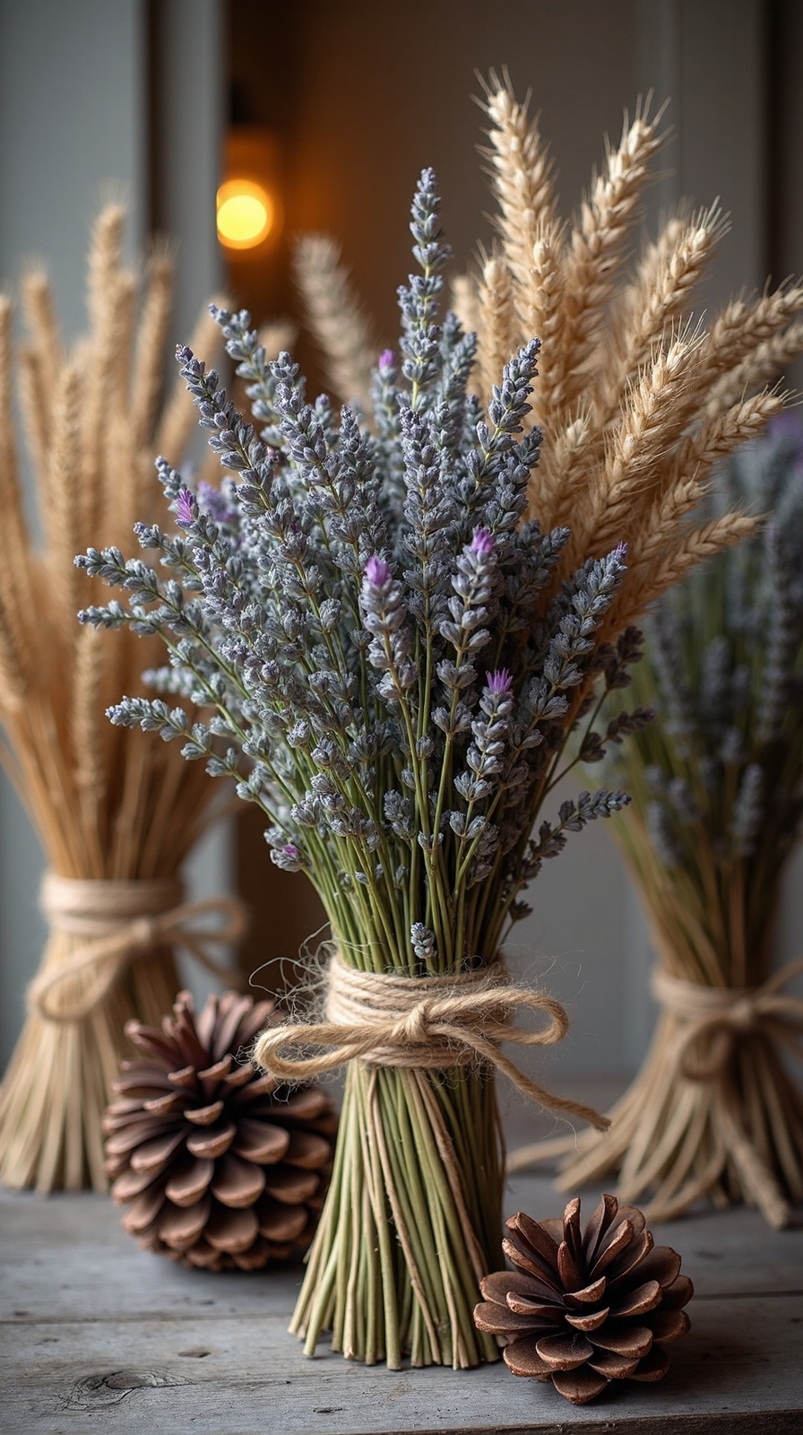 aromatic natural winter decor