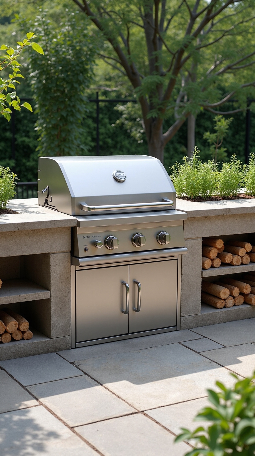 aromatic outdoor culinary herb garden