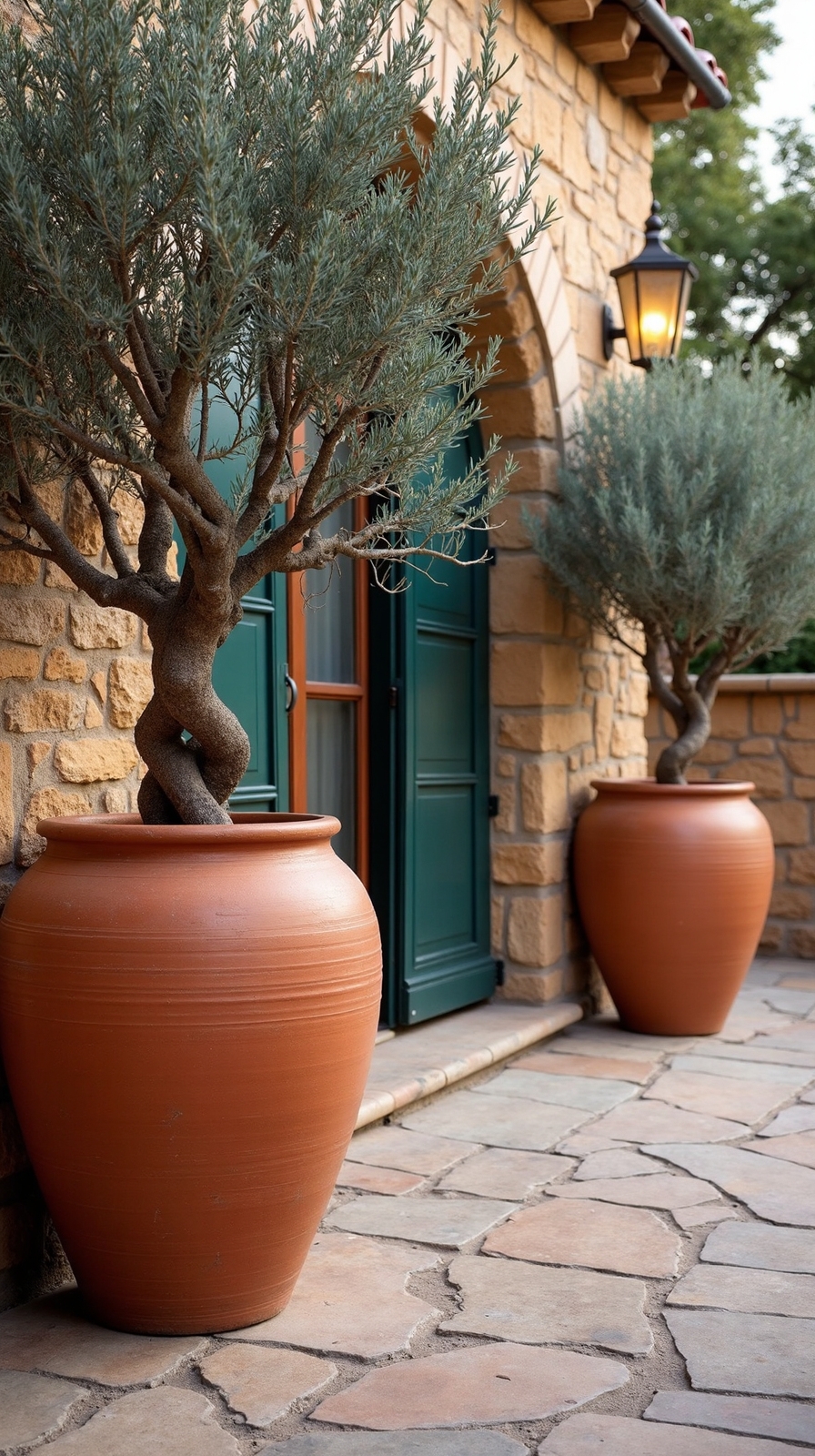 authentic coastal mediterranean garden decor