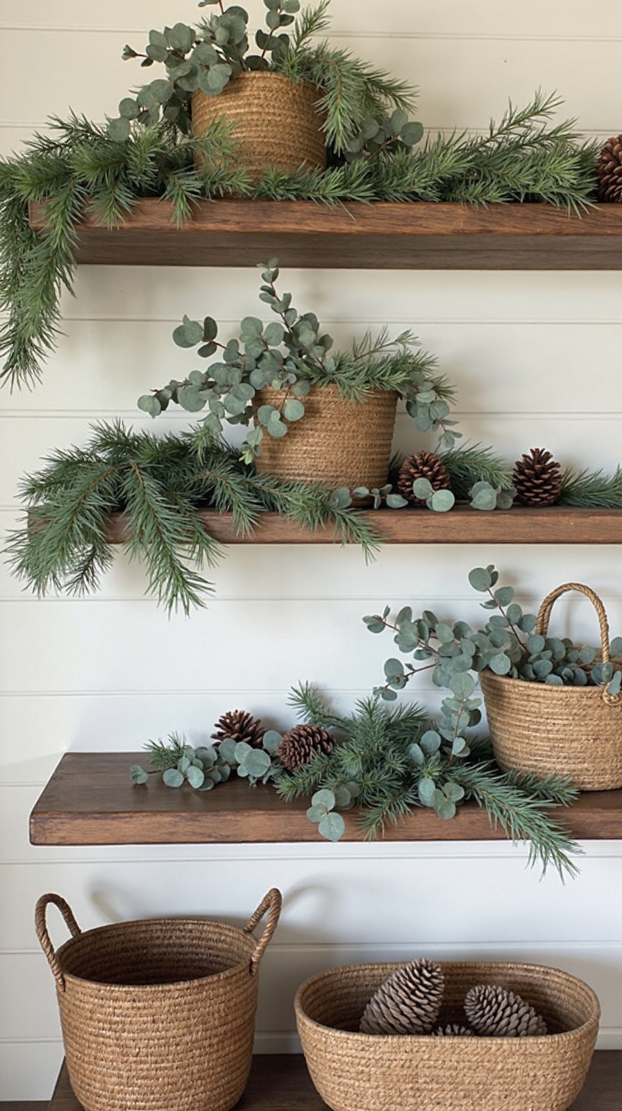 authentic nature inspired winter home decor
