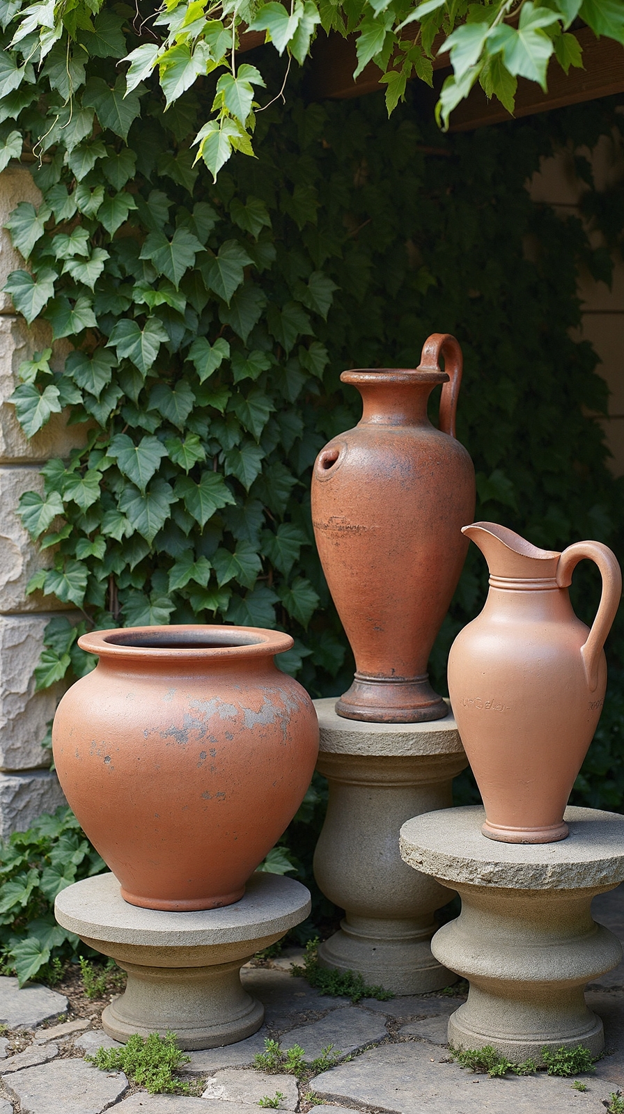 authentic outdoor decor focal points