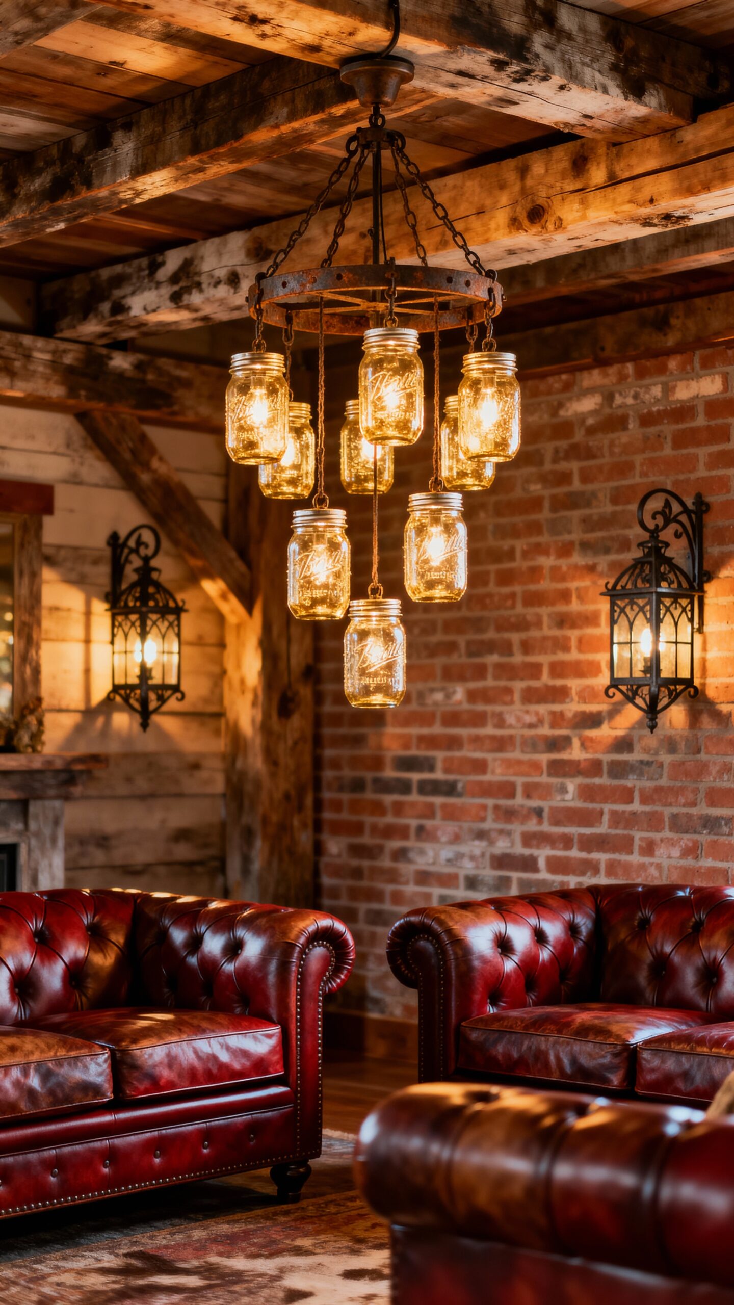 authentic rustic lighting with versatile charm