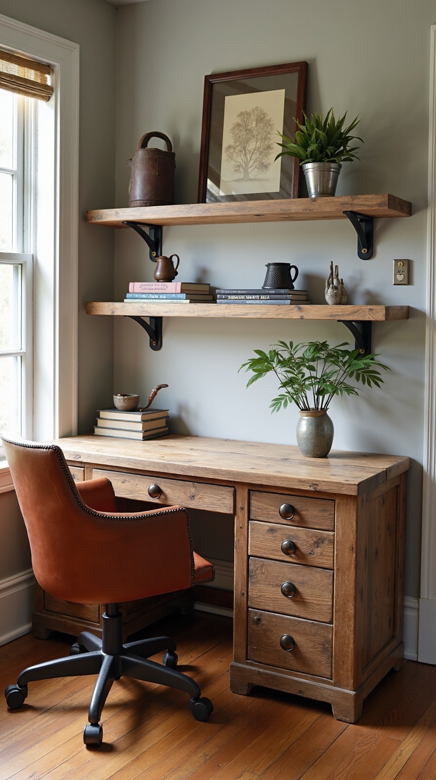 authentic rustic western office furniture