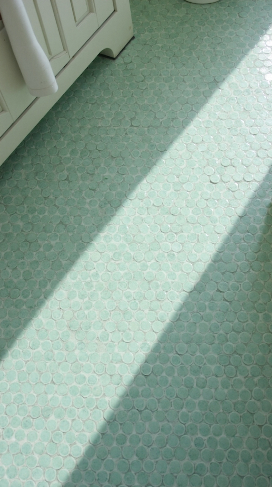 authentic vintage bathroom charm and texture