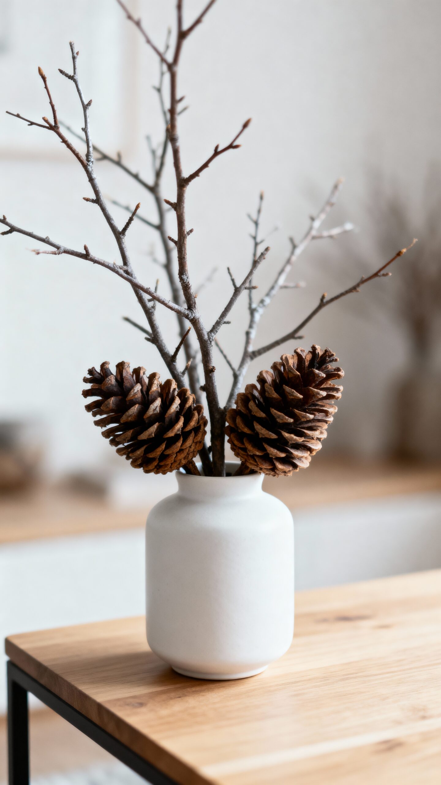 authentic winter nature decorations